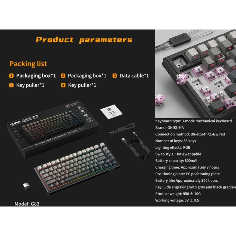 Haz clic para ver más imágenes TE-G83